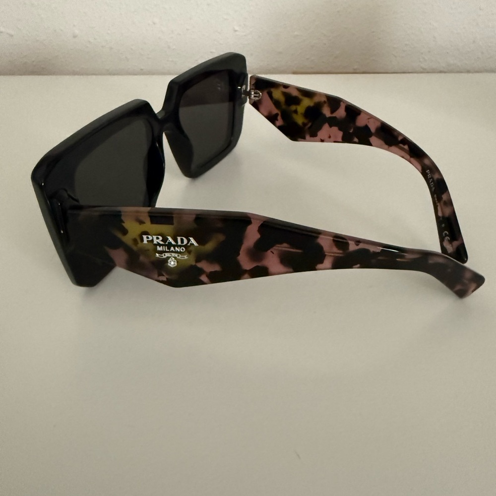 Prada Pink Tortouise Sunglasses - Picture 5 of 8